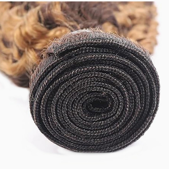 Highlight Bundles P4/27 Curly Wave Brazilian Remy Hair 3 Bundles 8 8 8 Inch Hair - Picture 6 of 16